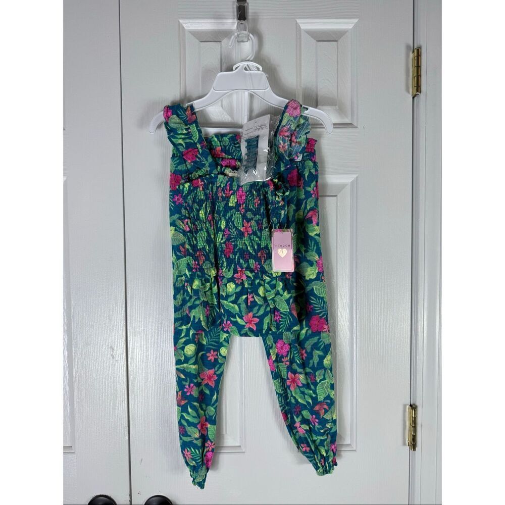NWT Btween Girls Floral Set Size 7